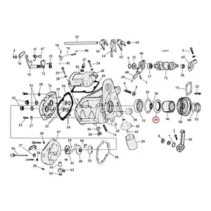Cometic Cometic, oil seal transmission mainshaft. Single lip