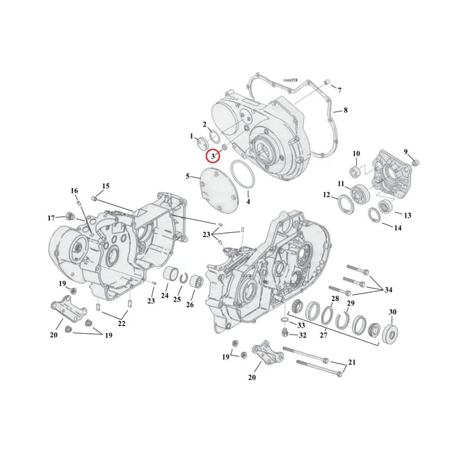 Cometic Oil seal, transm. shifter shaft / clutch release - 37101-84