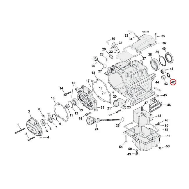 Cometic Oil seal, transm. shifter shaft / clutch release - 37101-84