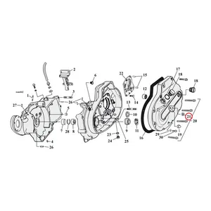Cometic Cometic oil seal, transm. shifter shaft / clutch release