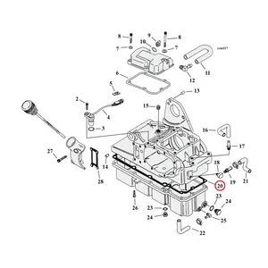 Cometic Cometic, gasket transmission oil pan. .031" fiber