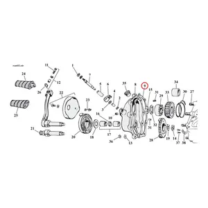 Cometic Cometic, gasket transmission end cover. Fiber