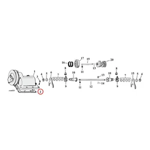 Cometic Cometic, gasket transmission top cover. Fiber