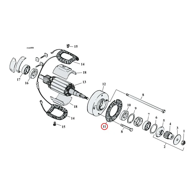 Cometic Generator mount gasket - 30143-30
