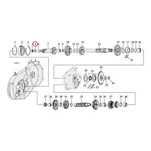 Cometic Cometic, o-ring clutch gear