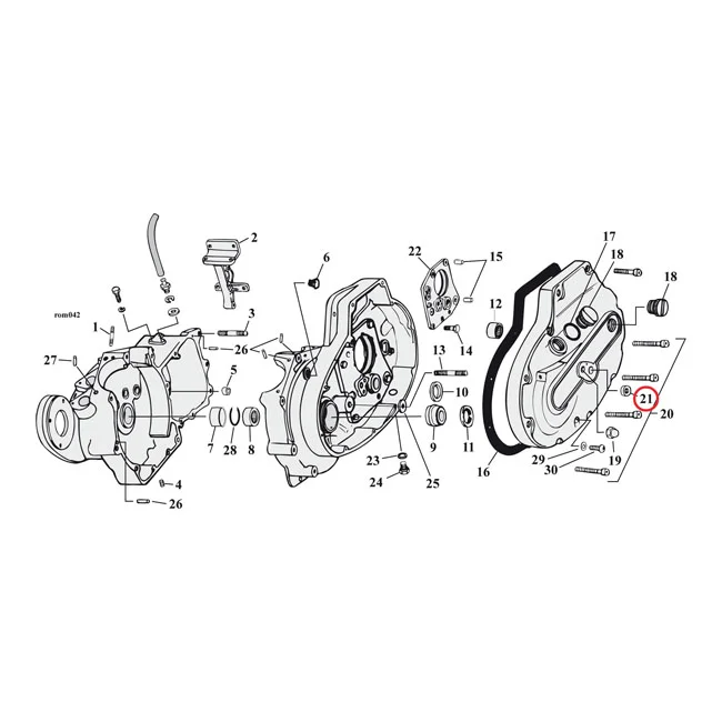Cometic Shifter shaft oil seal - 34035-52