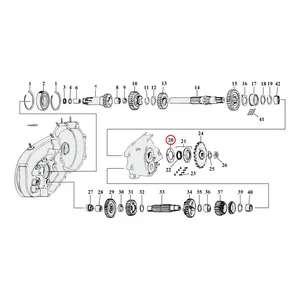 Cometic Cometic, gasket mainshaft seal retainer