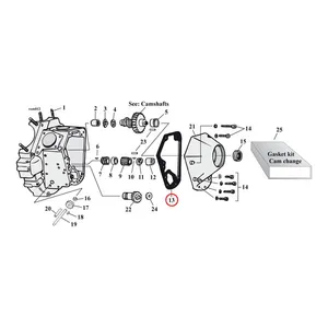 Cometic Cometic, cam cover gaskets. .060" AFM
