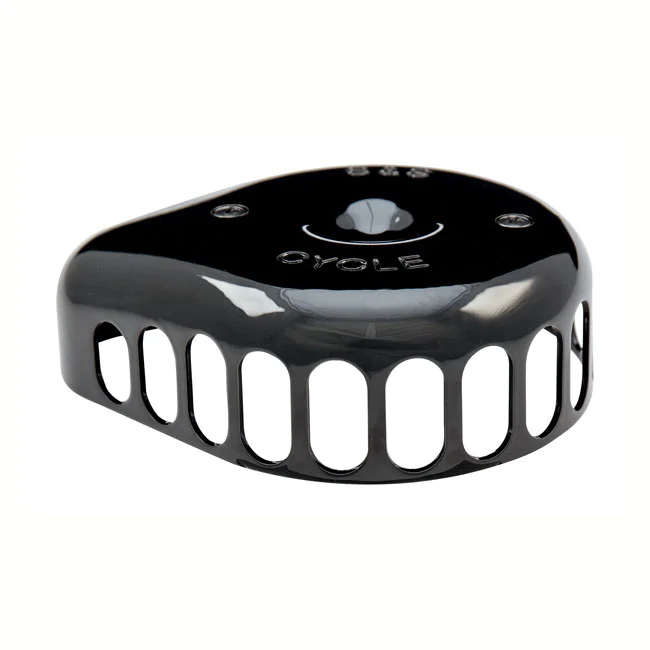 S&S COVER AC MINI TR-DRP BLK