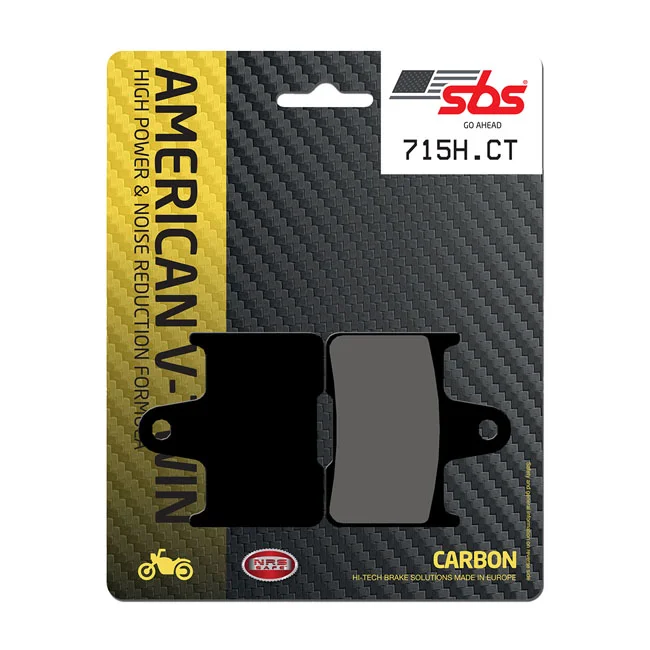 SBS Brake pads. Street Carbon Tech (organic) - 41300053