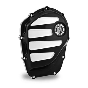 Performance Machine PM, Scallop cam cover. Contrast Cut