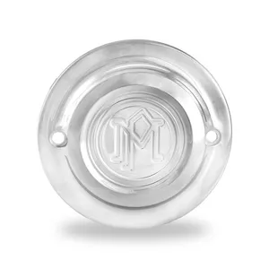 Performance Machine PM, Scallop point covers. Chrome