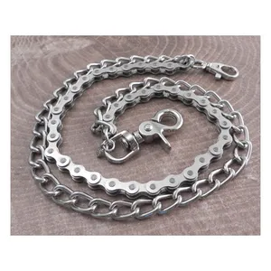 Amigaz Amigaz Bike Chain & Shackle Double Wallet Chain