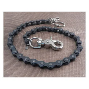 Amigaz Amigaz Black Bike Wallet Chain 18"