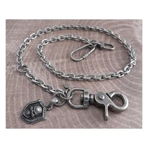 Amigaz Amigaz Flat Iron Knight Hack Wallet Chain 22"