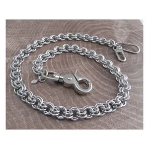 Amigaz Amigaz Double Ring Wallet Chain 22"
