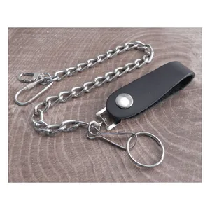 Amigaz Amigaz Leather Belt Loop Wallet Chain 16"