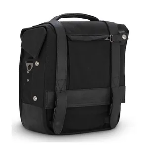 Burly Burly, Voyager saddlebag. Black CORDURA®