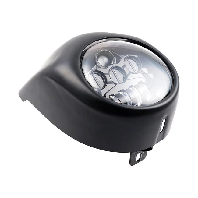 Cult-Werk LED headlamp kit. CVO style. Gloss black