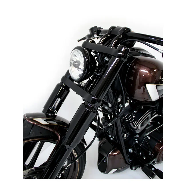 Cult-Werk 2-piece lower fork tube cover kit, gloss black