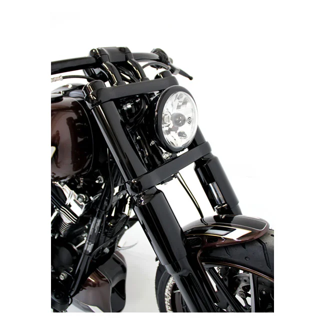 Cult-Werk 2-piece lower fork tube cover kit, gloss black