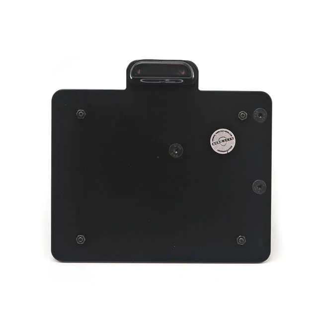 Cult-Werk Side mount license plate bracket. Switzerland