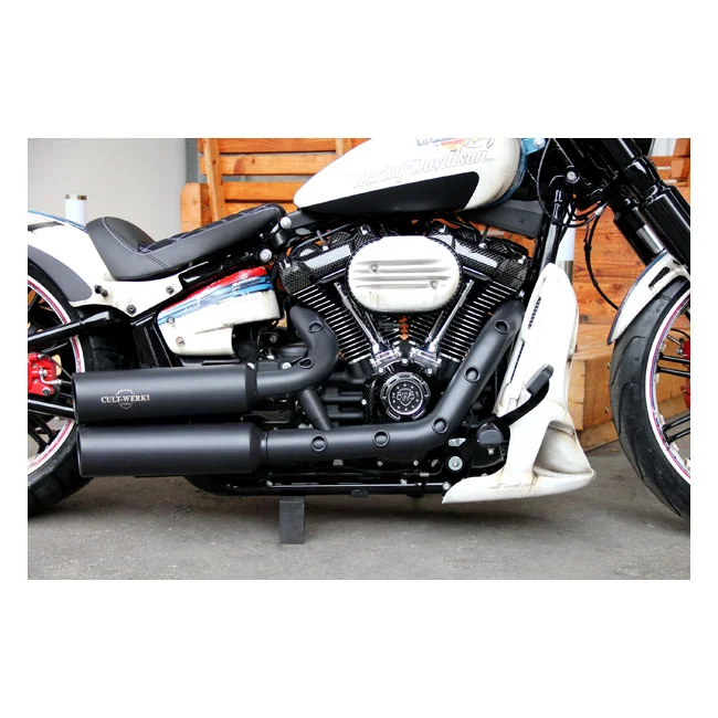 Cult-Werk Air cleaner cover Racing. Matte black