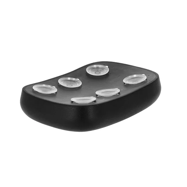 MCS ''lick & stick'' passenger seat. Black - 565000