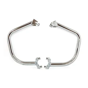 MCS Engine guard 1-1/4", chrome