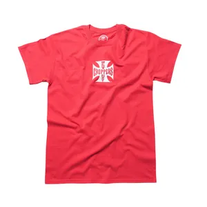 West Coast Choppers WCC OG Classic t-shirt red/white