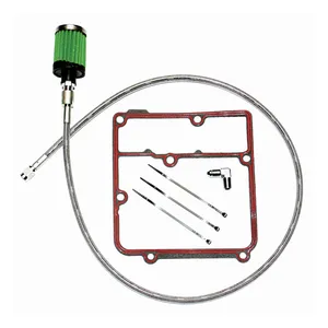 Feuling Feuling, oil tank breather kit. Polished. Dyna