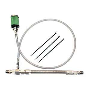 Feuling Feuling, oil tank breather kit. Polished. Touring