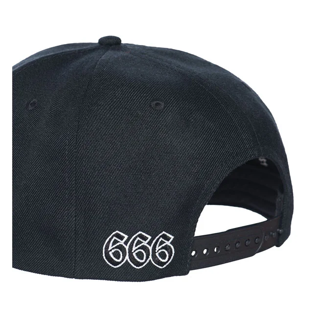 West Coast Choppers WCC OG Classic round bill cap black