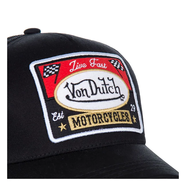 Von Dutch Dutch baseball cap black