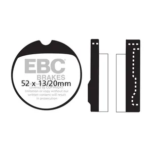 EBC EBC Organic brake pads