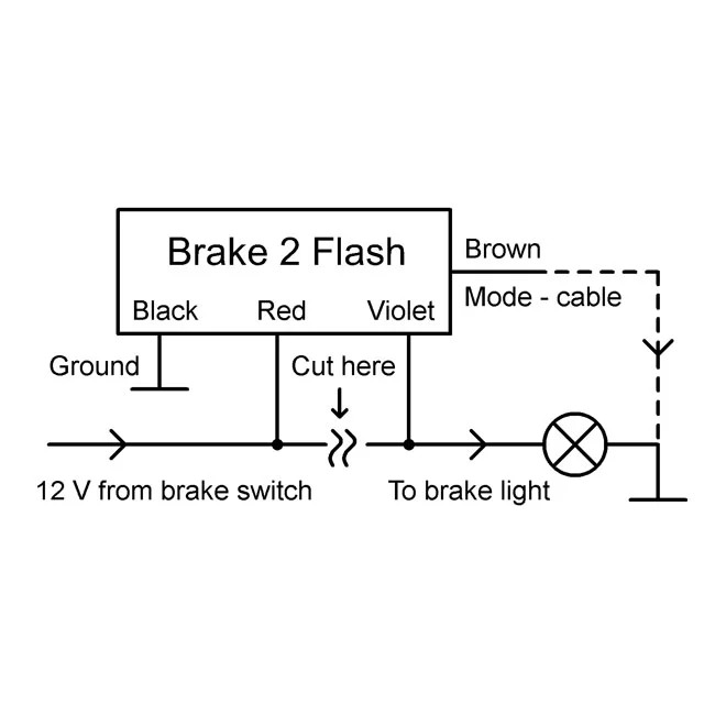 Elektronikbox Axel Joost Elektronic, Brake 2 Flash module
