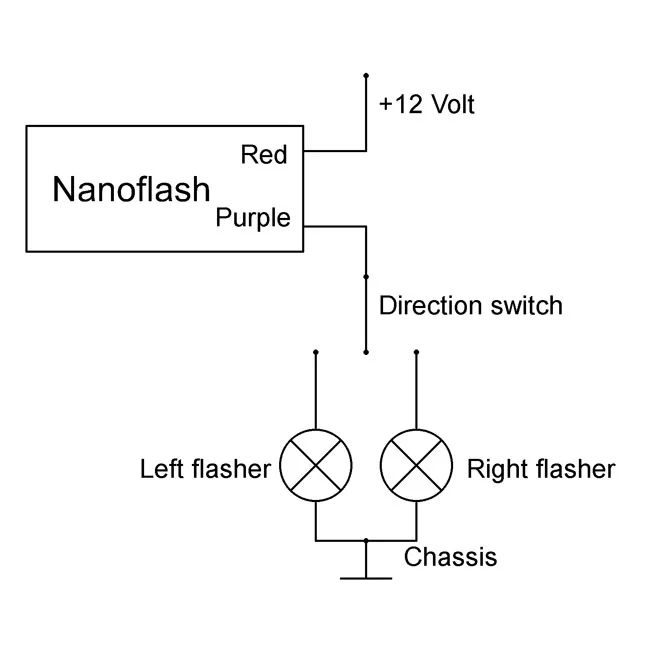Elektronikbox Axel Joost Elektronik, Nanoflash turn signal flasher
