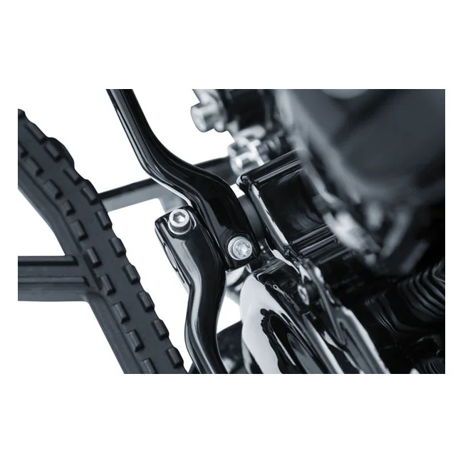 Kuryakyn Precision™ heel shift eliminator. Gloss black
