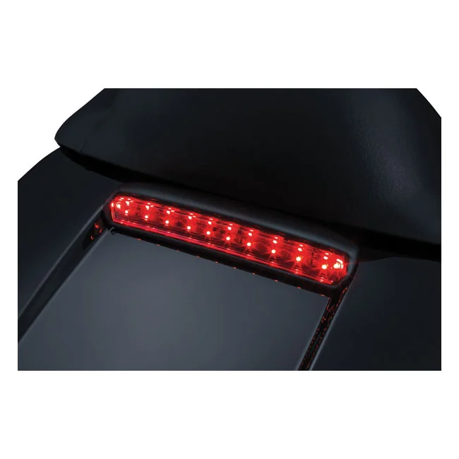Kuryakyn Tour-Pak® lid light. Satin black
