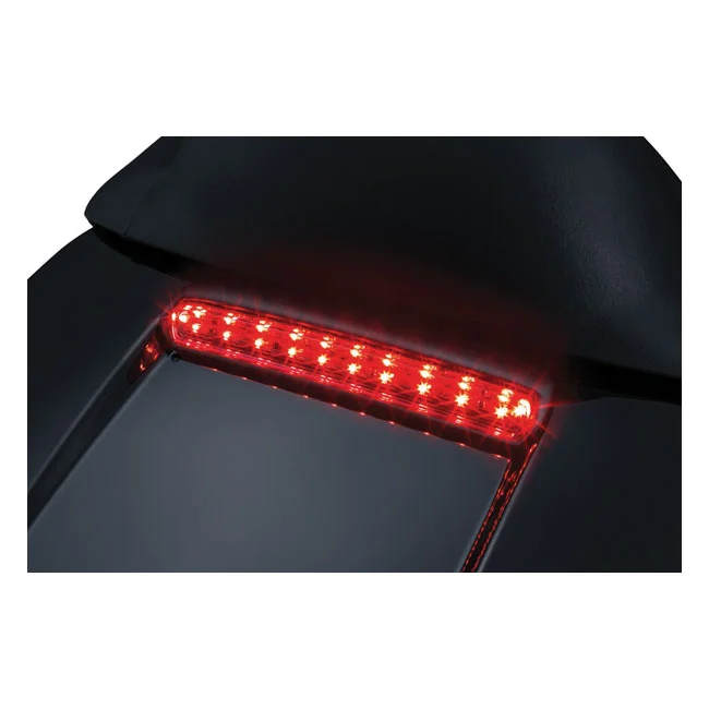 Kuryakyn Tour-Pak® lid light. Satin black