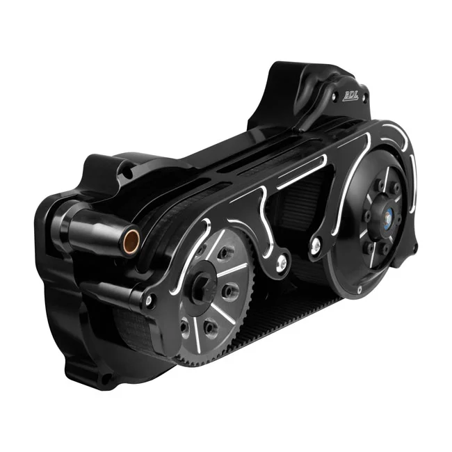 Belt Drives Ltd. BDL, 2" EVO-16BH2 series belt drive kit. Black