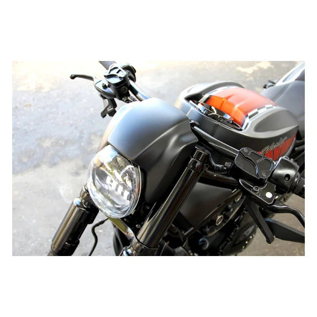 Cult-Werk Headlamp mask ''New Night Rod''. Gloss black