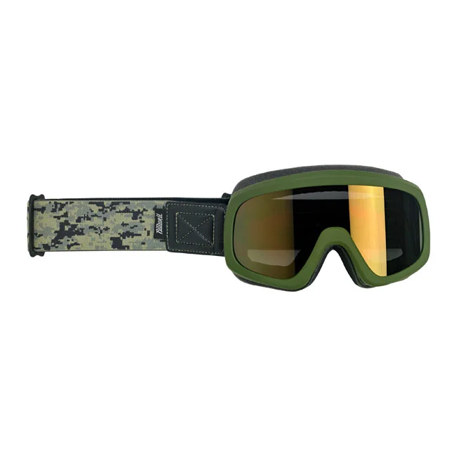 Biltwell Overland 2.0 Grunt goggle olive camo