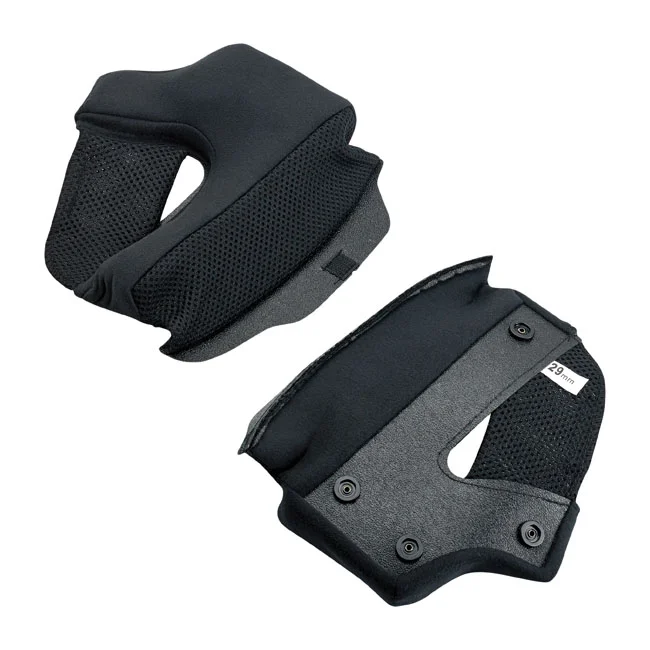 Biltwell Lane Splitter cheek pad set - 15mm