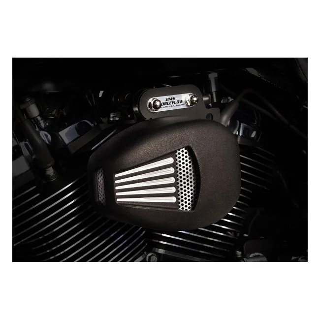 Jims M8 Forceflow cylinder head cooler. Black