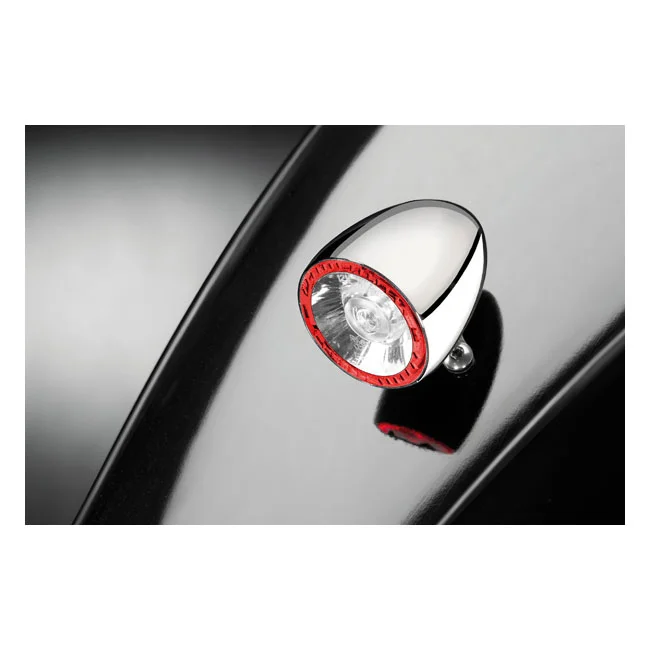 Kellermann Bullet 1000 RB LED taillight. Chrome
