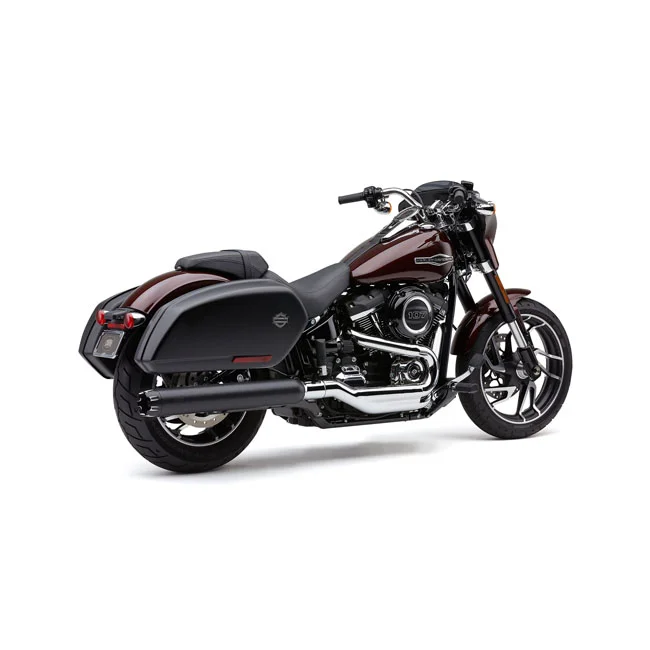 Cobra MUFFLER DUAL CUT BLK