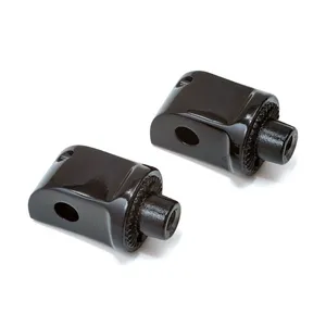 Kuryakyn Kuryakyn, Footpeg adapter splined gloss black