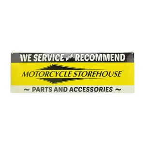 MCS Motorcycle storehouse, dealer sign