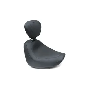 Mustang Mustang Wide Tripper solo seat w/rider backrest